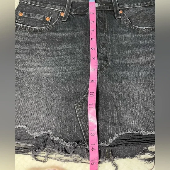 Levi black mini skirt - Picture 6 of 15